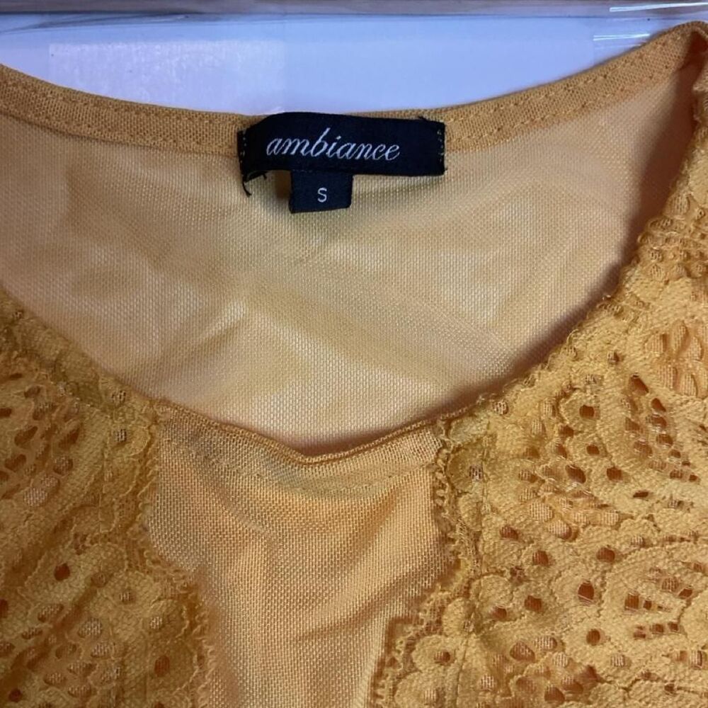 Unbranded Women's Yellow and Orange Bodysuit
